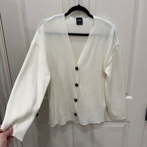 Zara Cream Cardi
